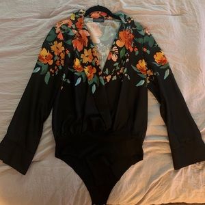 Zara Floral Bodysuit